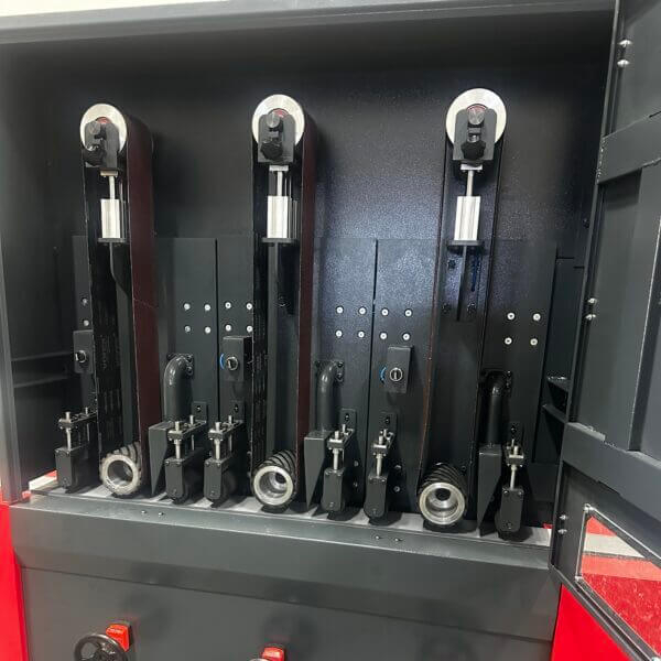 B120 RRR – 3 Üniteli Metal Yüzey Zımpara Makinası Urca 3